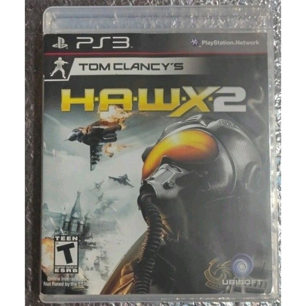 Pre PS3 Tom Clancy's H.A.W.X Hawx 2 (Sony PlayStation 3, 2010) with Manual